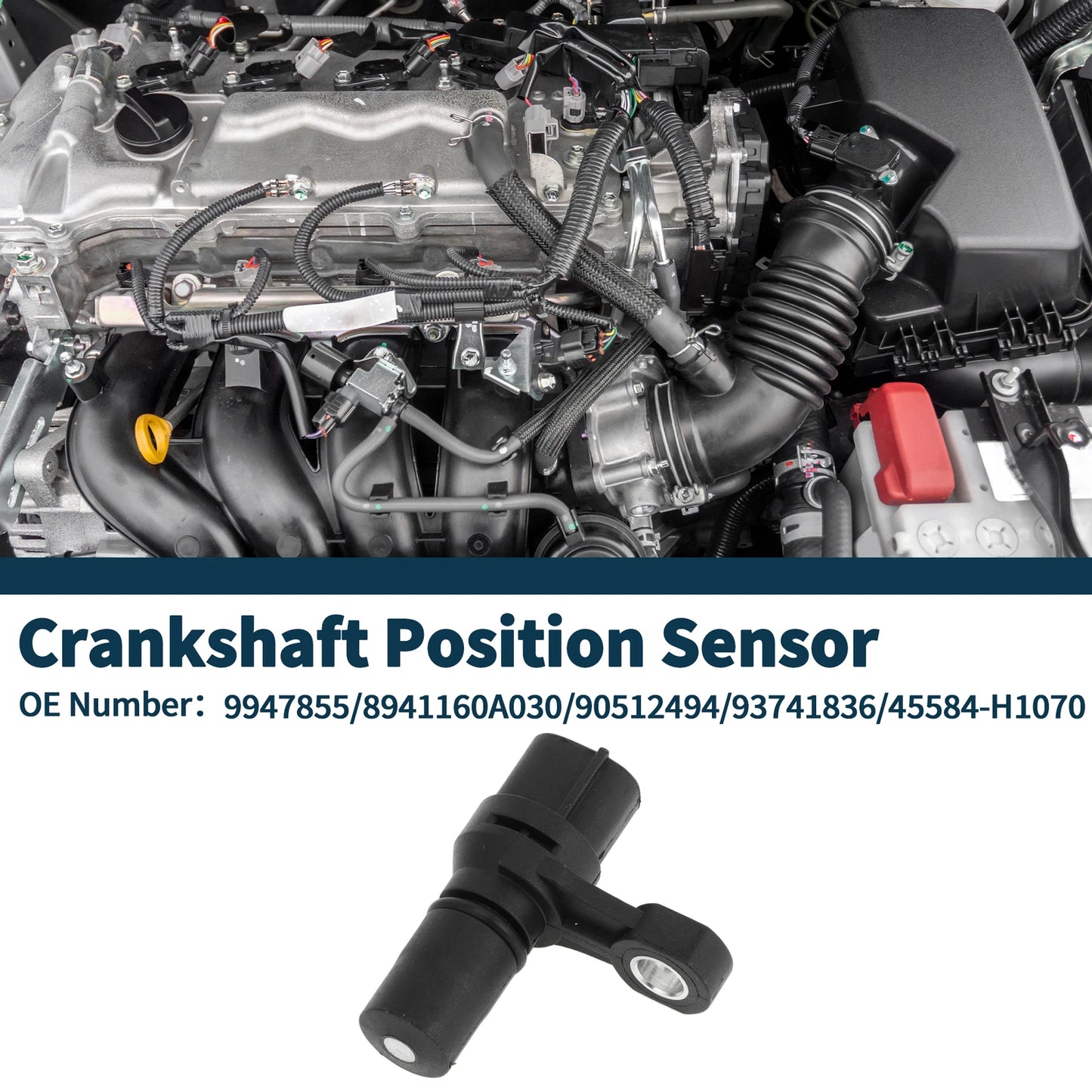 Crankshaft Position Sensor for HYUNDAI Terracan 2.5TD (2001-2006) 1 x Pc