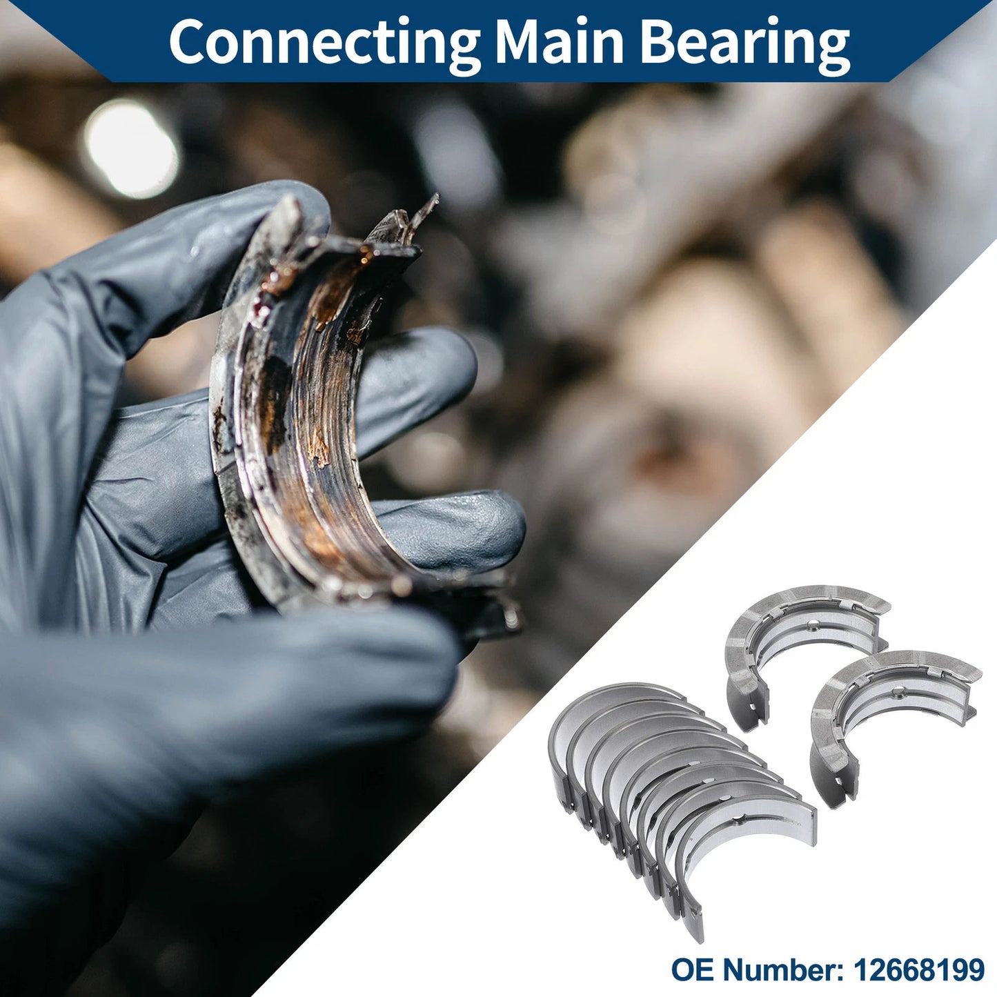 Main Bearing Set for Chevrolet Malibu (2016-2022)