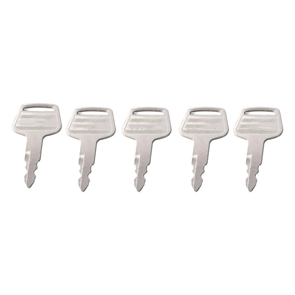 5 x KV02 Heavy Equipment Ignition Keys for Kato Excavator Models (HD)