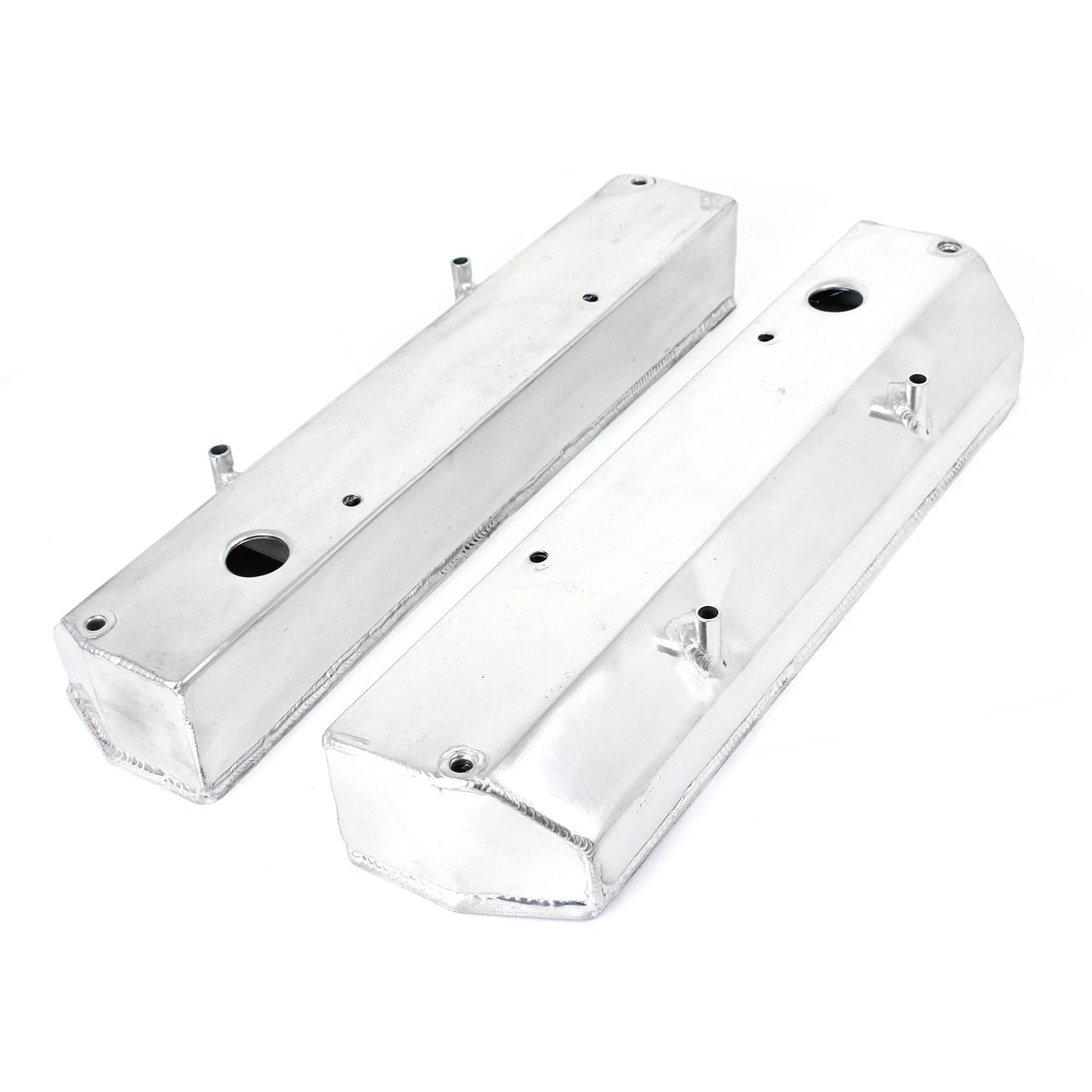 Polished Tall Valve Covers w/ Hole for Holden 253 304 308
