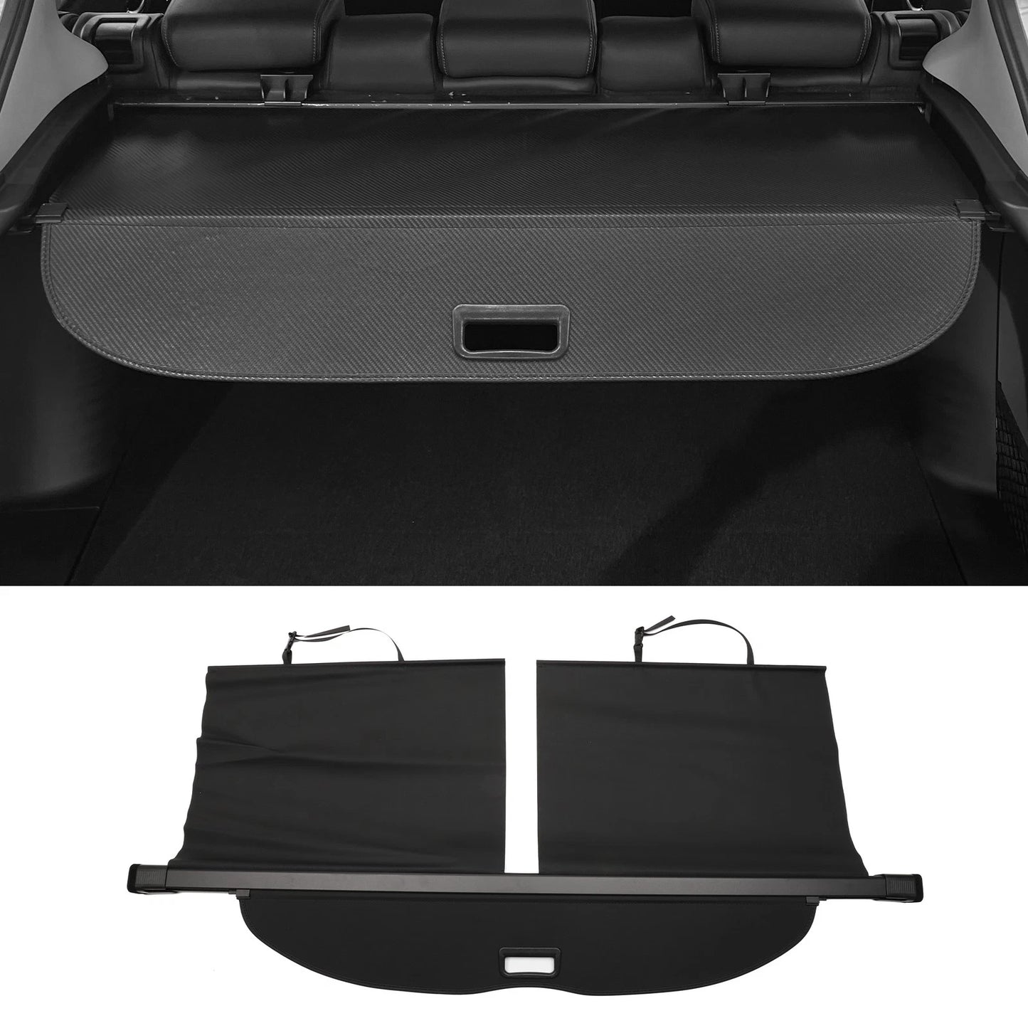 Retractable Cargo Cover for Honda Pilot 2023-2024 Trunk Parcel Shelf Black
