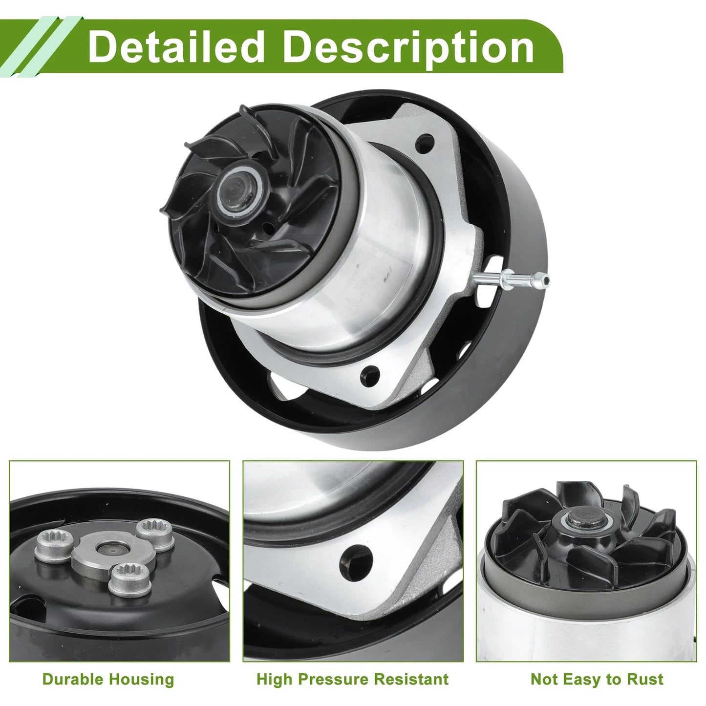Engine Water Pump for Porsche Cayenne (2010 - 2024)