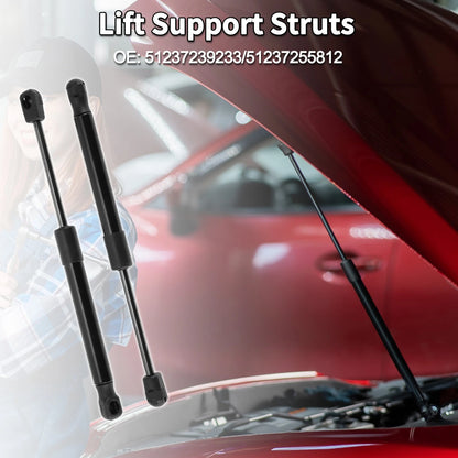 Front Hood Lift Supports Struts for BMW 1/2/3/4 Series