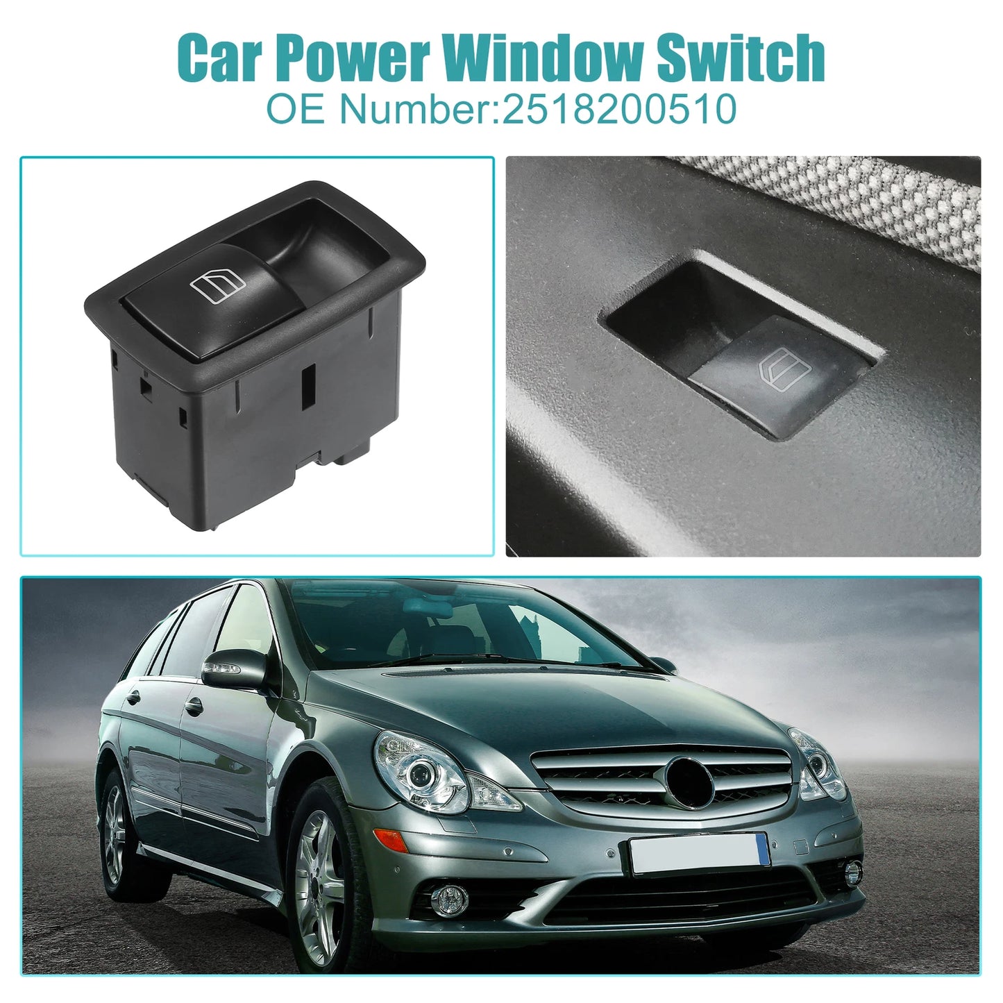 Power Window Switch for Mercedes-Benz ML320 ML350 (2000-2009)