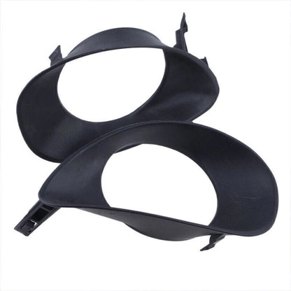 2 x Fog Light Lamp Grill Cover Trim Black for Toyota Yaris (2006-2008)