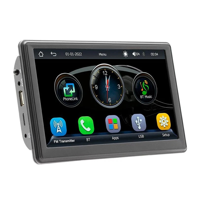 Touch Screen Car Radio Stereo Bluetooth Wireless CarPlay MP5 for Android (N/A)