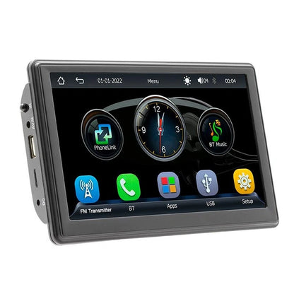 Touch Screen Car Radio Stereo Bluetooth Wireless CarPlay MP5 for Android (N/A)
