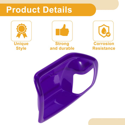 Interior Door Handle Bowl Cover Trim for Jeep Wrangler JK 2011-2017 - Purple 4 x