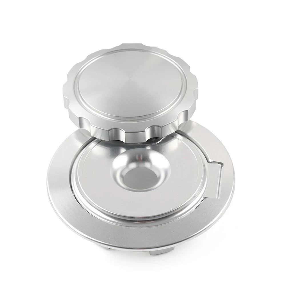 Chrome Aluminum Fuel Gas Tank Cover Cap for BMW R NINE T R9T (2014-2023)