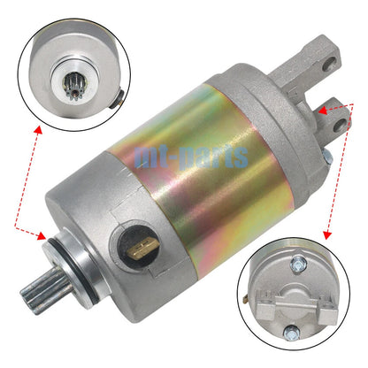 Starter Motor for Yamaha 50M 2YM (50M-81800-M0, 2YM-81800-01, 2YM-81890-00)