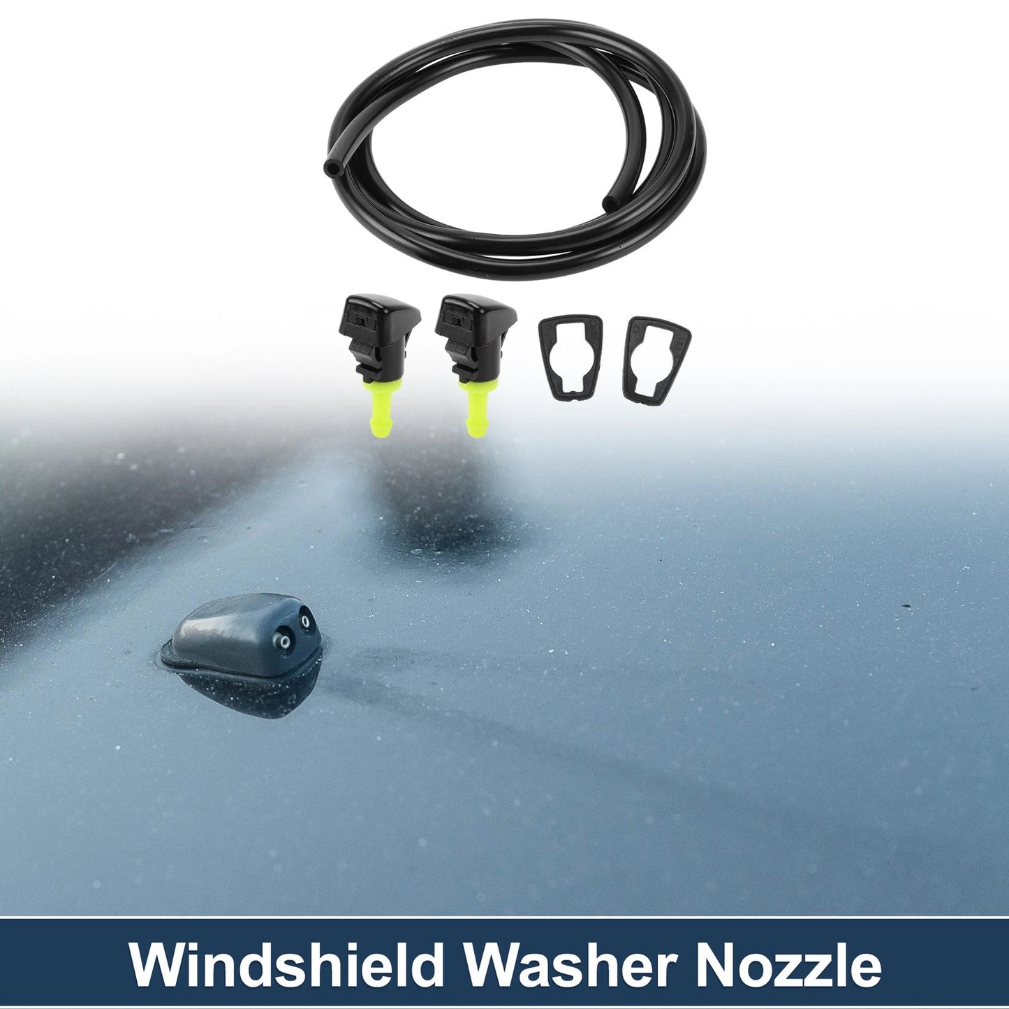Washer Nozzle With Fluid Hose for Dodge Grand (2008-2020) 1 Set