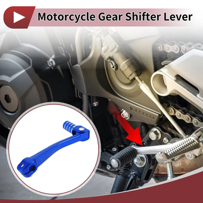 Folding Gear Shifter Lever / 1x / for Bosuer 125 Blue Head