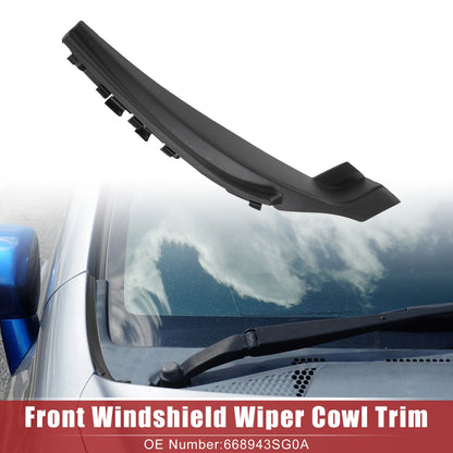 Front Right Windshield Wiper Cowl Cover for Nissan Sentra (2013-2019)