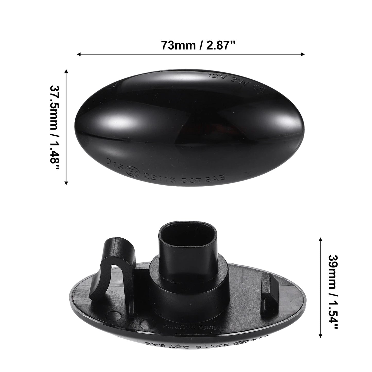 Side Marker Turn Signal Lights for Suzuki Celerio (2014-2020)