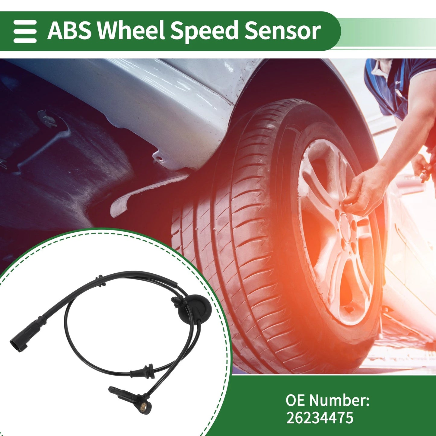 ABS Wheel Speed Sensor for Buick GL8 ES (2017–2017)