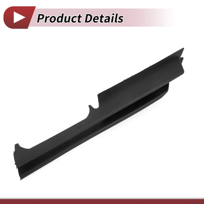 Front Right Fog Light Grill for BMW 320i (2002-2005) - 1 x Black Lens