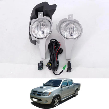 Fog Light Driving Lamp Kit Set Fits Toyota Hilux Vigo SR5 KUN16 Ute 2005-08 D06