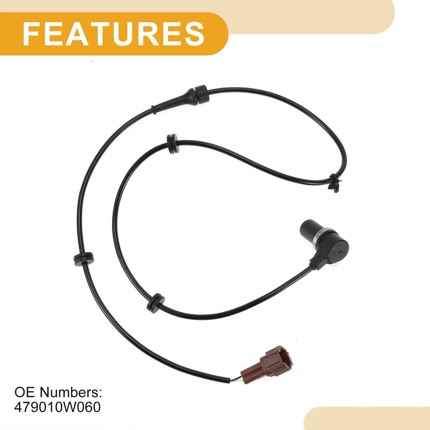 ABS Wheel Speed Sensor for Infiniti QX4 (2001 - 2003) Rear Left