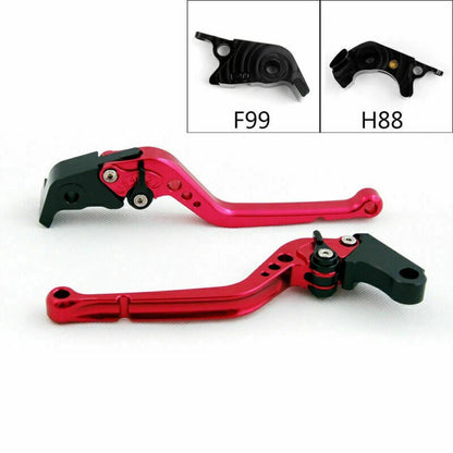 Racing Lever Set for Kawasaki ZZR/ZX1400 SE (2016-2017) Red 2 x