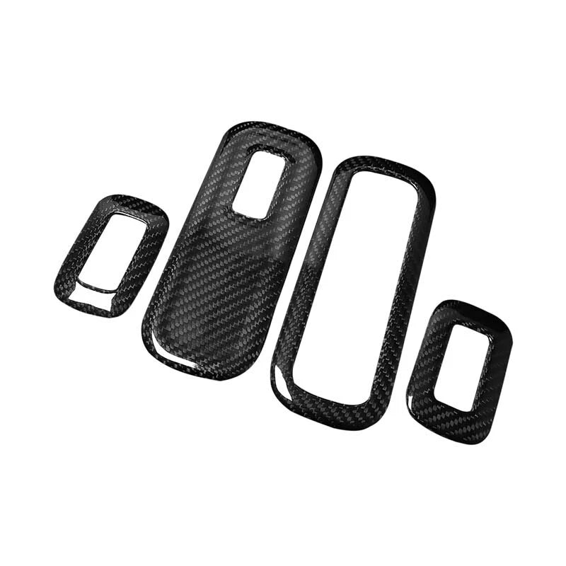 Carbon Fiber Door Window Switch Buttons Cover Trim Fit For Benz CLA W118 2020 A