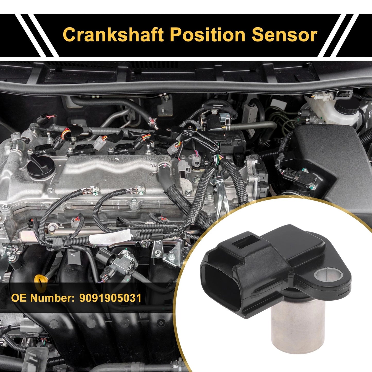 Crankshaft Position Sensor for Toyota Corolla E110 2.0 D (1997-2002)