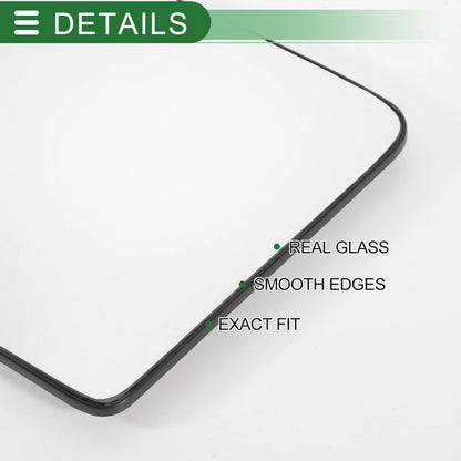 Left Side Upper White Convex Heated Mirror Glass for Ford Tourneo Connect