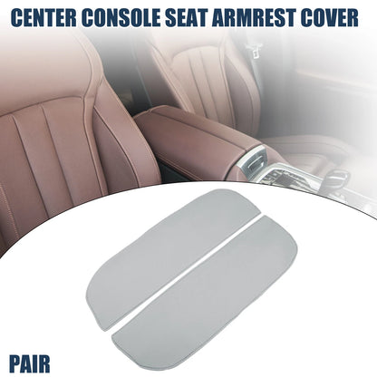 Armrest Protector Cover Pad for BMW X5 X6 (2010-2018) - 1 Pair Neoprene Gray