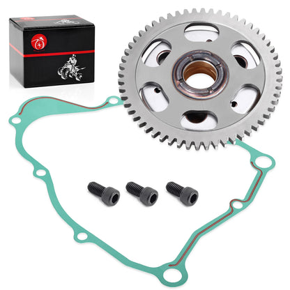 One-Way Bearing Starter Clutch Gear Kit & Gasket for Yamaha YFM200 (1985–1988)