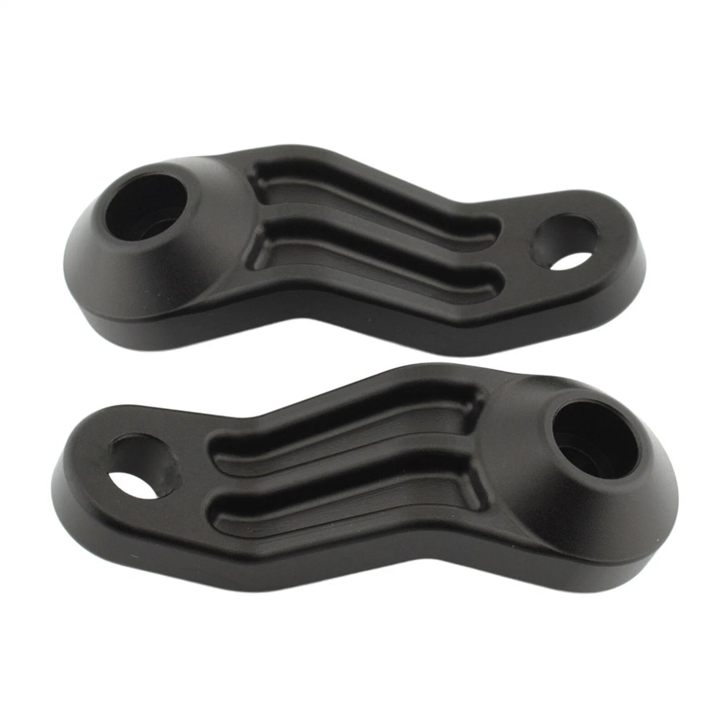 2 x Black Rear Turn Signal Light Holders for Triumph Thruxton (2016-2023)