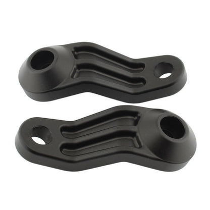 2 x Black Rear Turn Signal Light Holders for Triumph Thruxton (2016-2023)