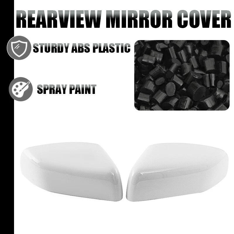 Side View Wing Mirror Cover Caps for Land Rover Range Rover Sport LR2 LR4 (2005-2023)