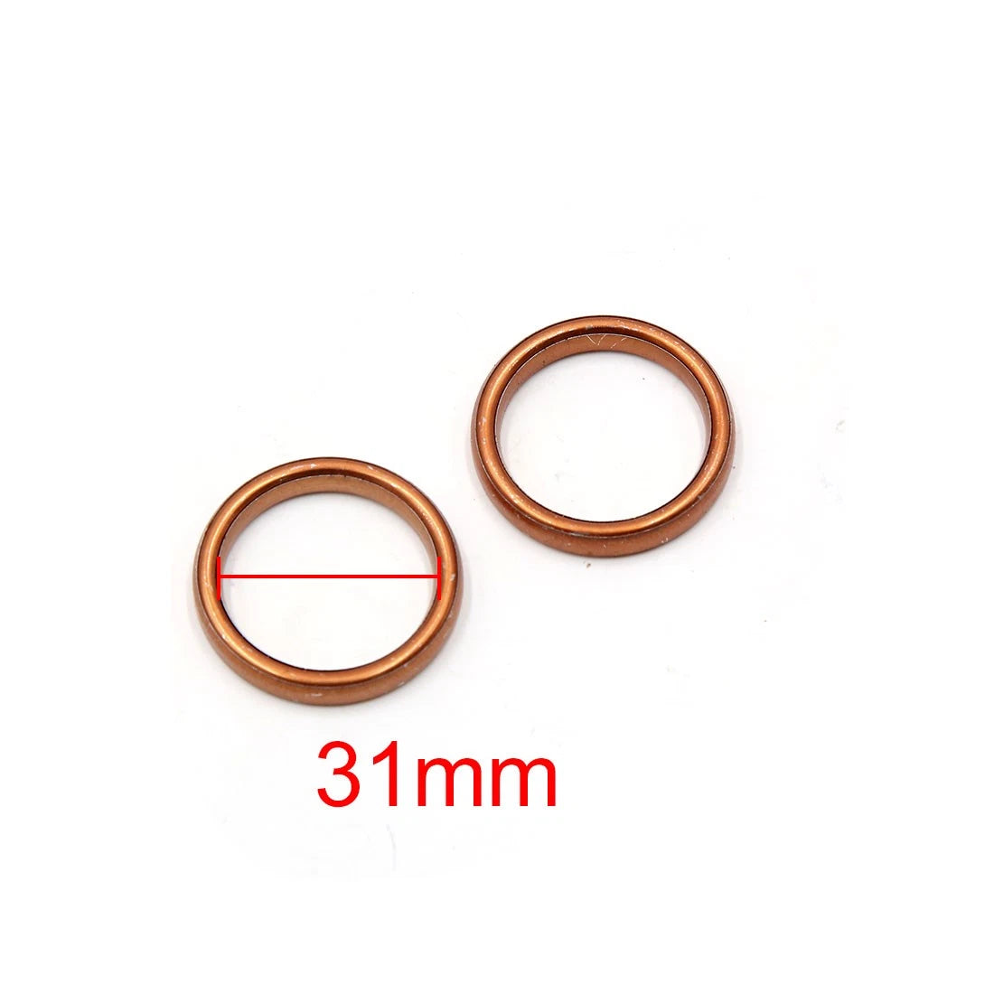 Gasket / 48 x 39mm OD / Exhaust Pipe Muffler Gasket for Universal
