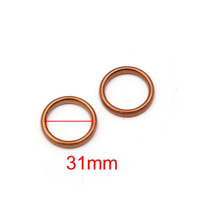 Gasket / 48 x 39mm OD / Exhaust Pipe Muffler Gasket for Universal