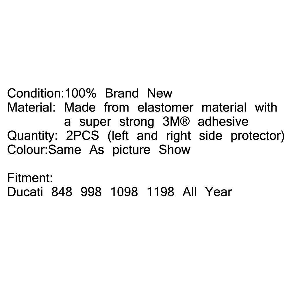 Tank Pad Side Protection for Ducati 848 1098 1198 (2008-2014)