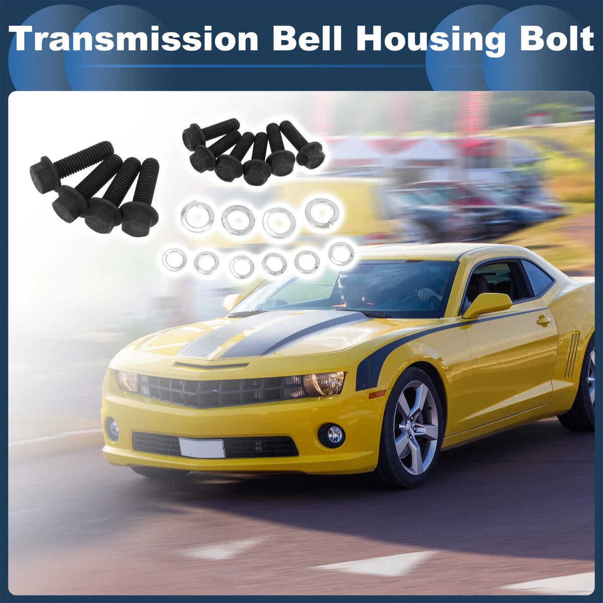 Manual Transmission Bell Housing Bolt Kit for Chevrolet Camaro (1967-1981)