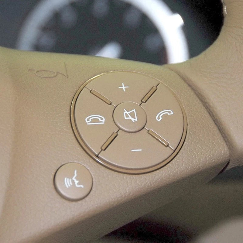 Beige Right Steering Wheel Switch for Benz W204 W212 W207 W204 W212 (2008-2015)