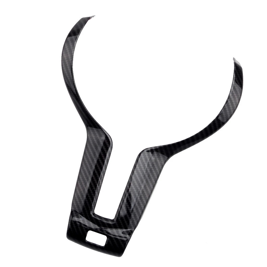 Steering Wheel Cover Edge Frame Decor Carbon Fiber Style for BMW F22 F30 F06 F12 X5 (2012-2020)