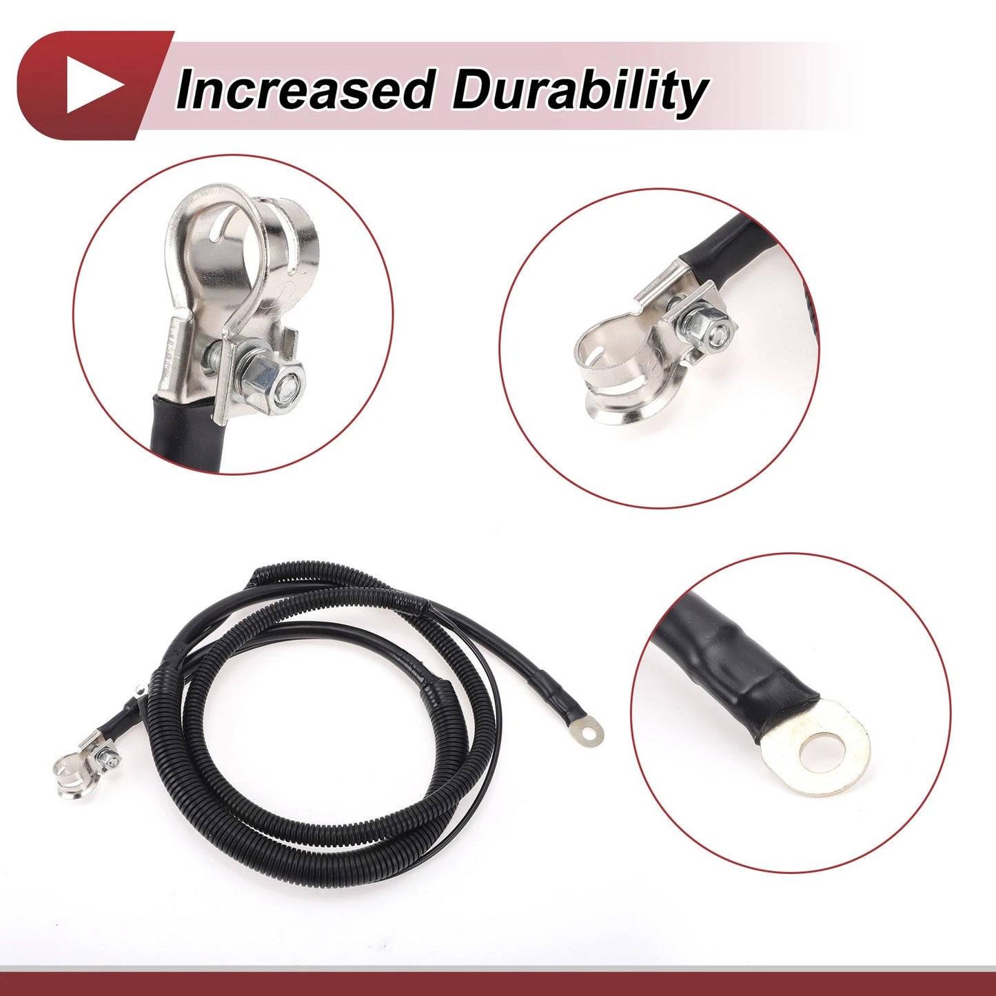 Negative poles Battery Connecting Cable Chevrolet Silverado 2500HD (2007-2013)