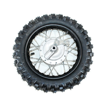 10" Front Drum Brake Wheel Rim + Tire for PIT PRO Trail Dirt Bike