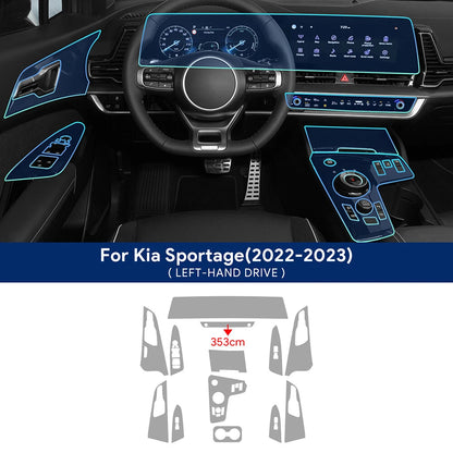 Precut Paint Protection Film Clear TPU for Kia Sportage NQ5 (2022–2023)