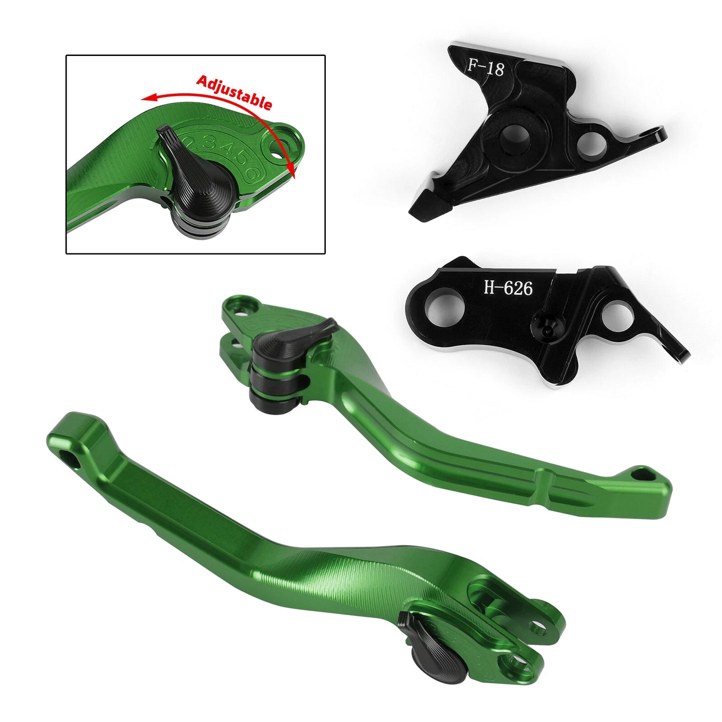 CNC Short Brake Clutch Lever for Honda CBR900RR, VTX1300, CB400SF, VFR400 (1992-2007)