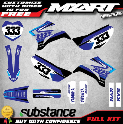 Tornado Style Decals Sticker Kit for Yamaha TTR 125 (2008-2026)
