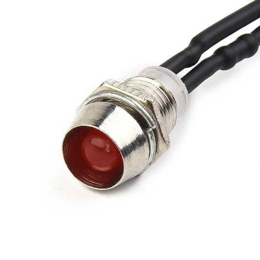 10pc 8mm LED Indicator Light Bulb Warn Light Lamp for DASH Panel Car Truck