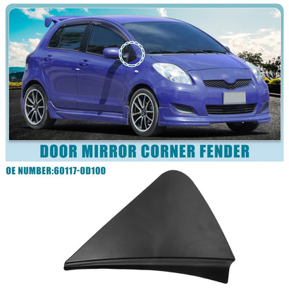 Front Right Door Mirror Corner Fender Cover Trim for Toyota Yaris (2007–2011)