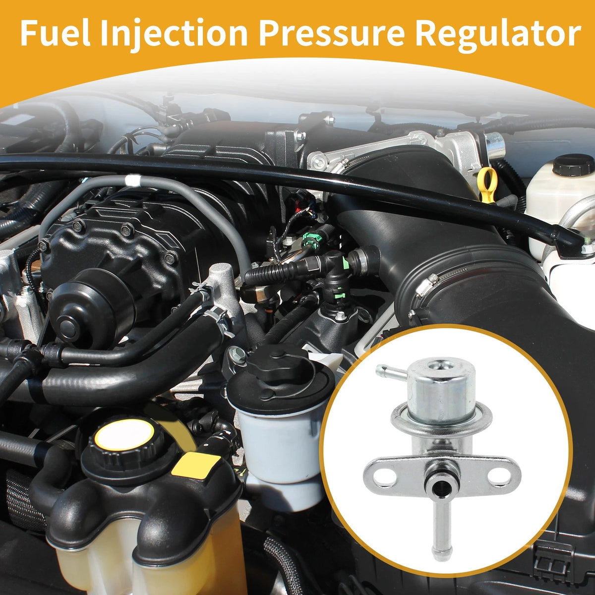 Fuel Pressure Regulator Metal for Acura Integra (1994 - 2001)