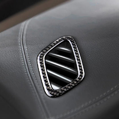 Carbon Fiber Air Vent Outlet Frame Trim for Mercedes Benz A Class (2013-2023)