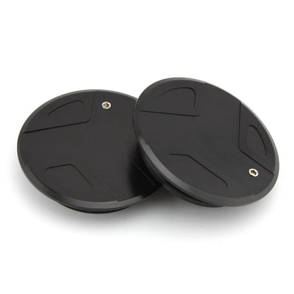 Black Frame Hole Caps for BMW R1200GS LC ADV (2013-2021) R1250GS ADV (2018-2021)