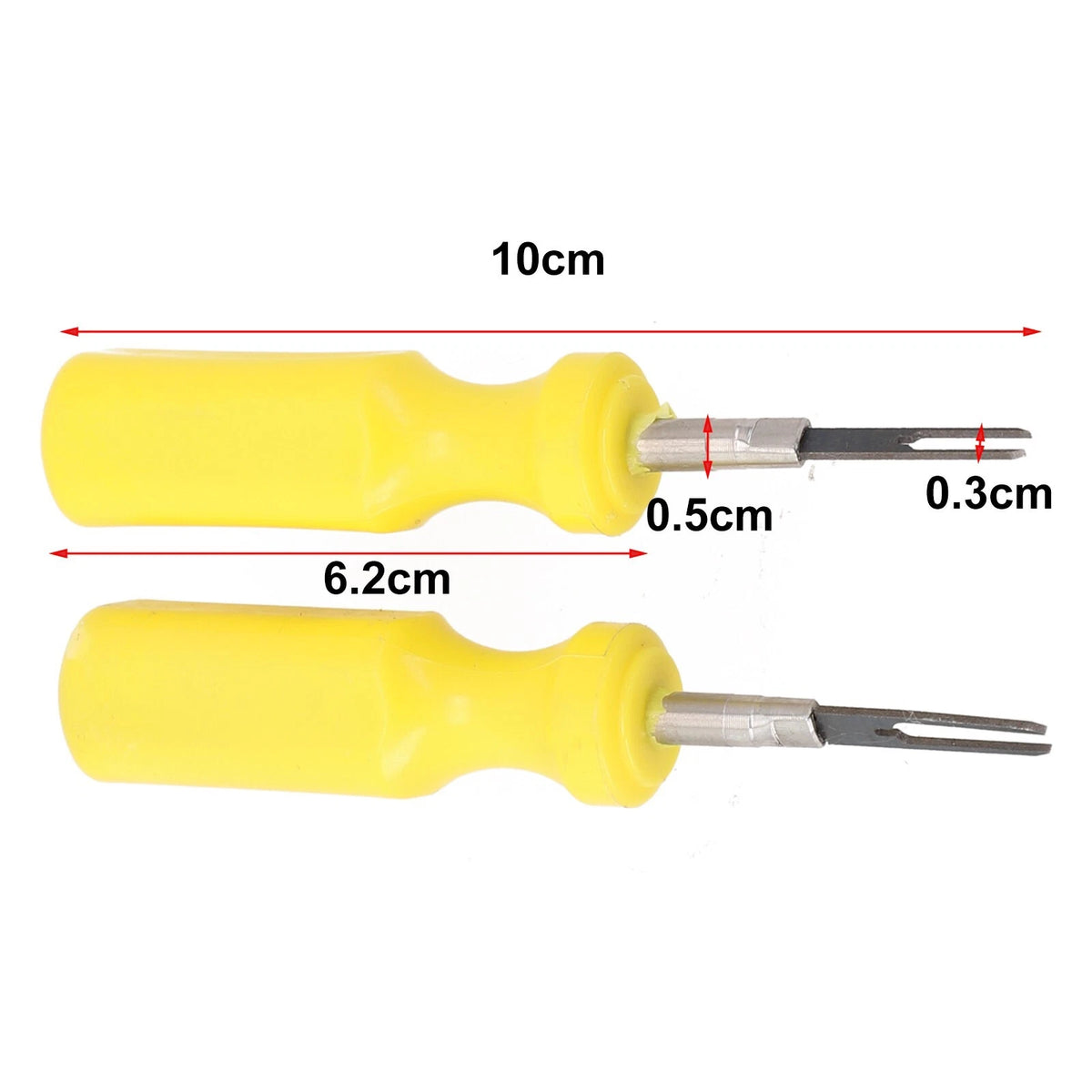 Car Terminal Removal Tool 2 x Stainless Steel Release Pin for Cars