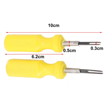 Car Terminal Removal Tool 2 x Stainless Steel Release Pin for Cars