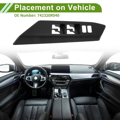 1 x Front Left Side Window Switch Bezel Cover for Toyota RAV4